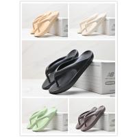 ราคา รองเท้าสลิปสล็อปลําลองชายหาดสีดําและสีขาวสําหรับรองเท้าสลิปสลิปสติก New balance NB X TAW&TOE NBRJB401I (24517933393)