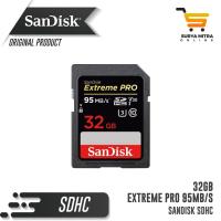 ราคา Sandisk SDHC 32GB Extreme Pro V30 95MB (26659939735)