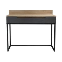 ราคา hugthai โต๊ะทำงาน KASSA ขนาด 100 x 40 ซม. สีโซลิด - เทา (8883282633)