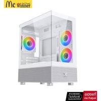 ราคา CASE (มีพัดลม ARGB ให้ 3 ตัว) XIGMATEK ALPHARD M ARCTIC - WHITE (MICRO-ATX) (EN44533)- ประกัน 1 ปี (40553555591)