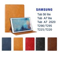ราคา เคสฝาพับ หนัง แท็บเล็ต ใส่นามบัตรได้ FOR SAMSUNG Galaxy Tab S6 lite P610/P615 Tab A7 lite/T865 Tab A7 2020 T505/T500 (9933030534)