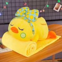 ราคา ตุ๊กตาผ้าห่มเป็ดคาโมะ ตุ๊กตาผ้าห่ม หมอนผ้าห่ม (9503529085)