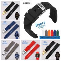 ราคา สายนาฬิกาซิลิโคนโค้งสําหรับ Siko No.5 - 18/19/20/20/22/24 มม. สายยางกันน้ํา, เข้ากันได้กับนาฬิกา Seiko 5 Sports & Dive (49703475131)