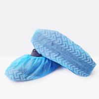 ราคา ถุงคลุมรองเท้า พื้นแถบสีขาว ป้องกันการลื่นไถลขณะเดิน ถุงคลุมรองเท้าใยสังเคราะห์ PP (50คู่/แพ็ค) (24331770834)