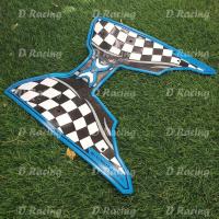 ราคา zoomer x แผ่นยางเหยียบเท้า สีฟ้า ลายตาราง honda zoomer-x (5671059824)