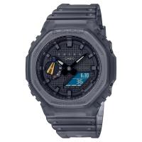 ราคา Casio G-Shock นาฬิกาข้อมือผู้ชาย สายเรซิ่น รุ่น GA-2100, GA-2100FT,GA-2100FT-8A (20472554405)