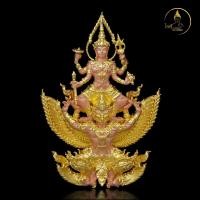 ราคา พระนารายณ์ทรงครุฑ ครูบาชัยยาปัถพี ชุดกรรมการ เนื้อทองเทวฤทธิ์ชุบ 2K (ทอง-นาค) เลื่อนยศปรับตำแหน่ง อำนาจบารมี ร่ำรวยเงิน (29621227422)