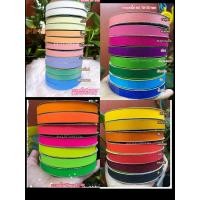 ราคา ริบบิ้นกากเพชรใสตรา TW เบอร์ 2 ขนาด 12 มิล ยาว 50 หลา ✅สีพร้อมส่ง 22 สี ครบ✅ (21344454790)