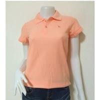 ราคา เสื้อโปโลหญิงและชาย สีโอรสอมส้ม 28 (ตรากวางแท้) By Geeko (6618955064)