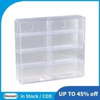 ราคา 1:64 สําหรับ Hot Wheel Display กล่องโมเดลรถของเล่นตู้ Rack สําหรับรถยนต์ Hotwheel Diecast Storage กล่องแสดงกันฝุ่น (41467085306)