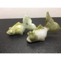 ราคา หยกพม่าแกะเป็นรูปปลาปลาเงินปลาทอง (8347755813)