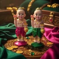 ราคา กุมารทอง ไซต์ 4 ซม กุมารเทพ กุมารพราย กุมารเทพ กุมารี กุมารดูดรก(ร่างเปล่า) งานเนื้อผง ยังไม่ปลุกเสก (3316843244)