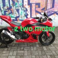 ราคา ฝาครอบปีกเก่า Ninja 250 fi, ครีบปีกแฟริ่งนินจา 250 fi 2013-2017 (24124077220)