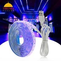 ราคา แถบไฟ LED 5V สีม่วง กันน้ำ สำหรับการบ่ม ฆ่าเชื้อ ตรวจสอบธนบัตร แถบไฟ USB UV ฟลูออเรสเซนต์ แบบยืดหยุ่น (44458680826)