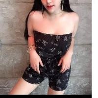 ราคา จั้มเกาะอกลายGUCCI3สีผ้าดีอก36-38" (8725918059)