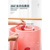 ราคา ไม้แขวนผ้าปู ไม้แขวนวงกลม ตากผ้าขนหนู แบบวงกลมประหยัดพื้นที่ * (4916061234)