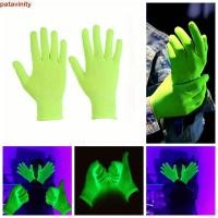 ราคา ปาตาวินตี้ 1คู่ถุงมือเรืองแสง,กันลื่นยืดหยุ่นถุงมือสีเขียว,อุปกรณ์ตกแต่งงานปาร์ตี้ทนทานยืดหยุ่นระบายอากาศถุงมือนีออนตกแต่งวั (52752986069)