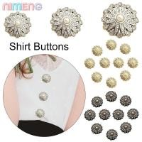 ราคา Nimeng กระดุมมุก พลอยเทียม แวววาว อุปกรณ์เสริม สําหรับเย็บผ้า 10 ชิ้น (24362749926)
