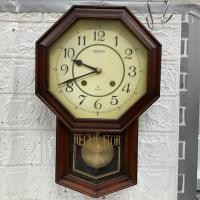 ราคา [นาฬิกามือสองญี่ปุ่น] #W9 นาฬิกาแขวน CITIZEN REGULATOR made in Japan จอกระจก บอดี้ไม้ นาฬิกา clock (22153699078)