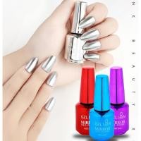 ราคา SET สีทาเล็บ สีเมทัลลิค สีแน่นติดทน มี 12 เฉดสี (ขนาด 8ml) (29553009424)