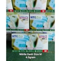 ราคา ถุงมือสีเขียว ถุงมือสีเขียวปลอดแป้ง HTC ถุงมือแพทย์ HTC (42113506735)