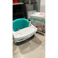 ราคา เก้าอี้หัดนั่ง ทานข้าว Ingenuity Baby Base 2-In-1 Booster Seat (ส่งต่อของใช้ลูกชาย สภาพดี) (28400655276)