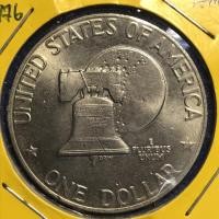 ราคา No.14591 ปี1976 สหรัฐอเมริกา 1 DOLLAR เหรียญเก่า เหรียญต่างประเทศ เหรียญสะสม เหรียญหายาก ราคาถูก (14016966825)
