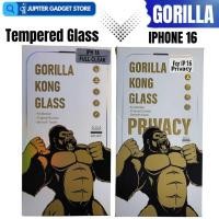 ราคา Iphone 16 Gorilla Tempered Glass Clear Privacy Anti SPY Screen Guard (46601774799)