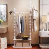 ราคา ราวแขวนเสื้อผ้าไม้แขวนเสื้อไม้แขวนเสื้อชั้นวางเสื้อไม้เนื้อแข็งห้องนั่งเล่นห้องโถงชั้นห้องนอนที่ทันสมัยที่เรียบง่ายสไตล์ยุโรป GNL2 (54402405635)