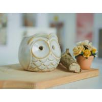 ราคา เตาอโรมา เตาน้ำมันหอมระเหยเซรามิคขนาดเล็ก นกฮูกน่ารัก (8517367471)