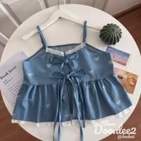 ราคา ♦️DOODEE2♦️เสื้อสายเดี่ยว ปรับสายได้ ผูกโบว์ด้านหน้า2ชั้น (29156037549)
