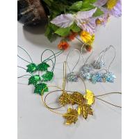 ราคา เลื่อมฟักทอง ใบเมเปิ้ล สอดดิ้น สีเขียว เงิน ทอง จำนวน 100 ชิ้น (25181487487)