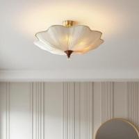 ราคา สไตล์ฝรั่งเศส ผ้า ลายดอกไม้ โคมไฟเพดาน สไตล์โมเดิร์น ไฟ led เพดาน เหมาะสำหรับห้องนั่งเล่นและห้องนอน (44176096881)