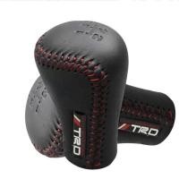 ราคา Trd Universal PU หนังเกียร์ Shift Knob Shifter Lever 5 ความเร็วสําหรับ Toyota (26559869183)