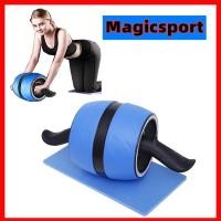 ราคา MagicSport Abdominal Wheel Roller Trainer Fitness Equipment Gym Home Exercise Ab roller ลูกกลิ้งล้อหน้าท้อง MG014 (3344118486)