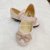 ราคา รองเท้าคัทชูเด็กรองเท้าไปส้นสูงเด็ก ส้นสูง 1 นิ้ว size 29 (27403389843)