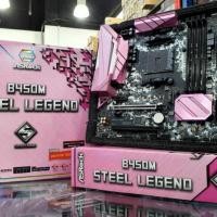 ราคา MAINBOARD (เมนบอร์ด) ASROCK B450M STEEL LEGEND PINK (DDR4) (SOCKET AM4) (ATX) (26801003719)