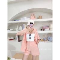 ราคา kloset A - biwberry set Pink ชุดเซ็ต เสื้อคลุม กางเกงขาสั้น สายชิล สีชมพู (21627971502)