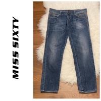 ราคา ❌Sold❌แท้ % Used กางเกงยีนส์ Miss Sixty Jeans size 28 Regular Slim Fit แบบเท่ห์มาก ลายคลาสสิค (สินค้าพร้อมส่ง) (8364019167)