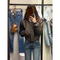 ราคา ซาร่า แจ็คเก็ตหนังสำหรับผู้หญิง สไตล์ใหม่ เหมาะสำหรับฤดูใบไม้ผลิและใบไม้ร่วง (51502712102)