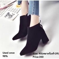 ราคา ‼️พร้อมส่ง‼️รองเท้าบูทแฟชั่น (817613825)