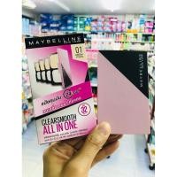 ราคา MAYBELLINE แป้งผสมรองพื้น เมย์เบลลีน นิวยอร์ก เคลียร์สมูท ออล อิน วัน ทูเวย์เค้ก เอสพีเอฟ 32พีเอ+++ แป้งคุมมัน24ชม. (20391863073)