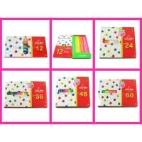 ราคา ดินสอสีไม้คอลลีน Colleen ด้ามเดี่ยว 12 สี, นีออน 12 สี, 24 สี, 36 สี, 48 สี, 60 สี (5000406710)