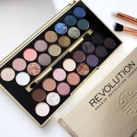 ราคา Makeup Revolution อายแชร์โดว์พาเลทสีทอง 30 สี (4816418430)