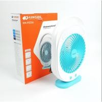 ราคา พัดลม Kamisafe รุ่น KM-F0336 พัดลม อเนกประสงค์ พัดลมตั้งโต๊ะ พัดลมชาร์จไฟ ขนาด 6 นิ้ว มีโคมไฟ ชาร์จไฟได้ มีไฟ LED ในตัว (25141656215)