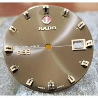 ราคา หน้าปัดแท้เก่าเก็บ rado starliner 999 สภาพสวยสมบูรณ์ สีดำ (21169857354)