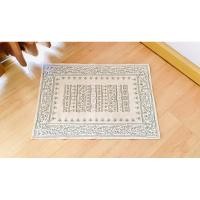 ราคา พรมเช็ดเท้า ผ้าทอลายสีน้ำตาลอ่อนลายวินเทจ มือสองขายตามสภาพ สินค้าญี่ปุ่น-เกาหลีแท้ (25933374528)