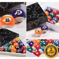 ราคา ✨✨ 52.5 หรือ 57.2 มม. 2 1/15 นิ้ว ชุด 16 ชิ้น ลูกบิลเลียดลูกนำโชค ลูกสนุกเกอร์ลูกบิลเลียดลูกพูลลูกบิลเลียด ทนทาน (56653485675)