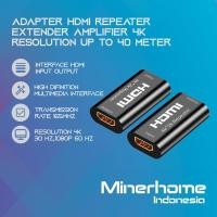 ราคา HDMI Repeater Extender Amplifier ความละเอียด 4K สูงสุด 40 เมตร (26137926550)