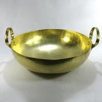 ราคา กระทะทองเหลือง เบอร์ 22/5 ( ขนาด 19.5 นิ้ว ) (1037871468)